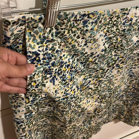 J Crew Stretch Multi Color Skirt - Picture 2 of 4